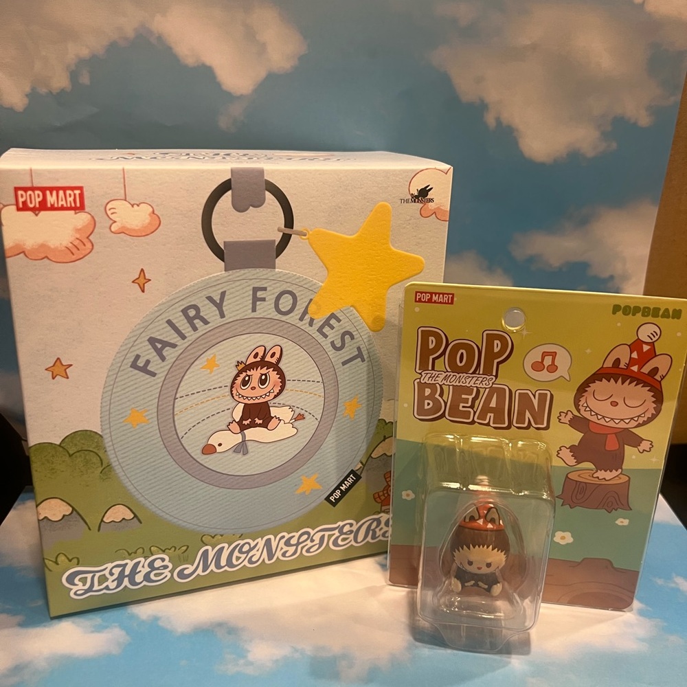 The monsters Fairy Forest hat bag & Pop Bean NEW